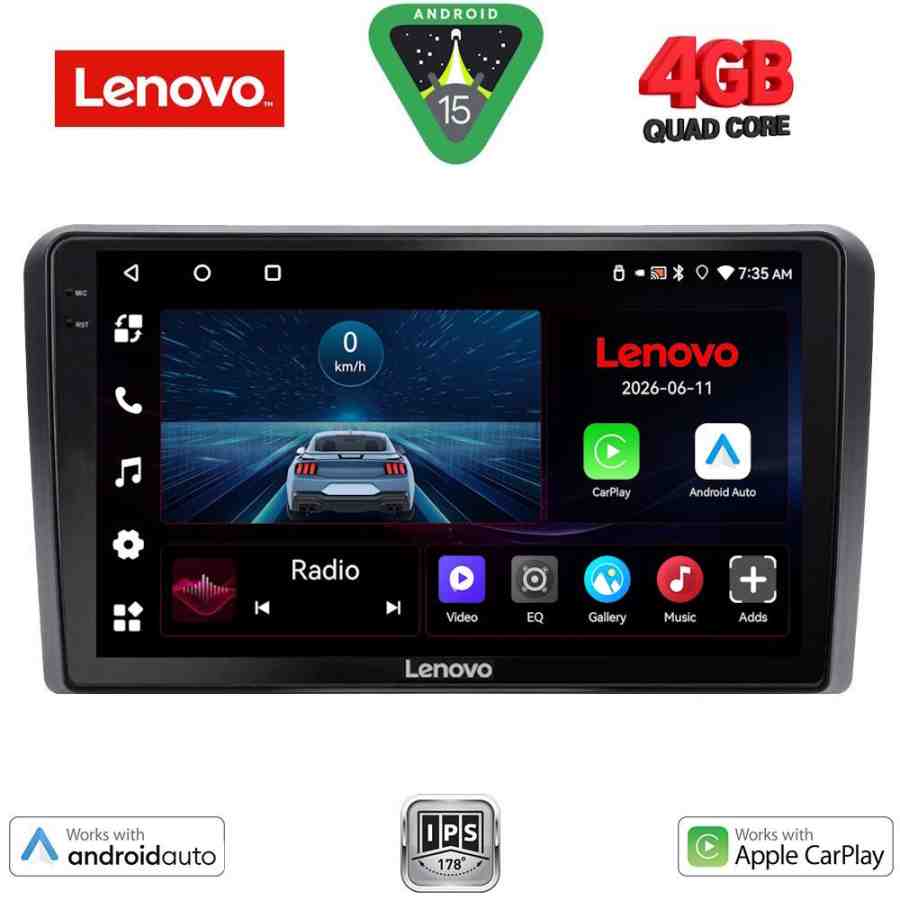 LENOVO LVE 8740_CPAA  (10inc) MULTIMEDIA TABLET for SEAT - SKODA - VW mod. 2004-2014