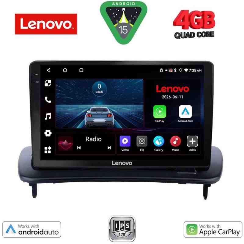 LENOVO LVE 8783_CPAA (9inc) MULTIMEDIA TABLET for VOLVO C30 - S40 mod. 2005-2013