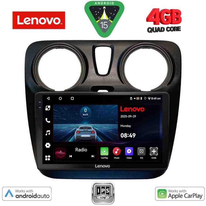 LENOVO LVE 8112_CPAA (9inc) MULTIMEDIA TABLET for DACIA DOKKER 2012-2022