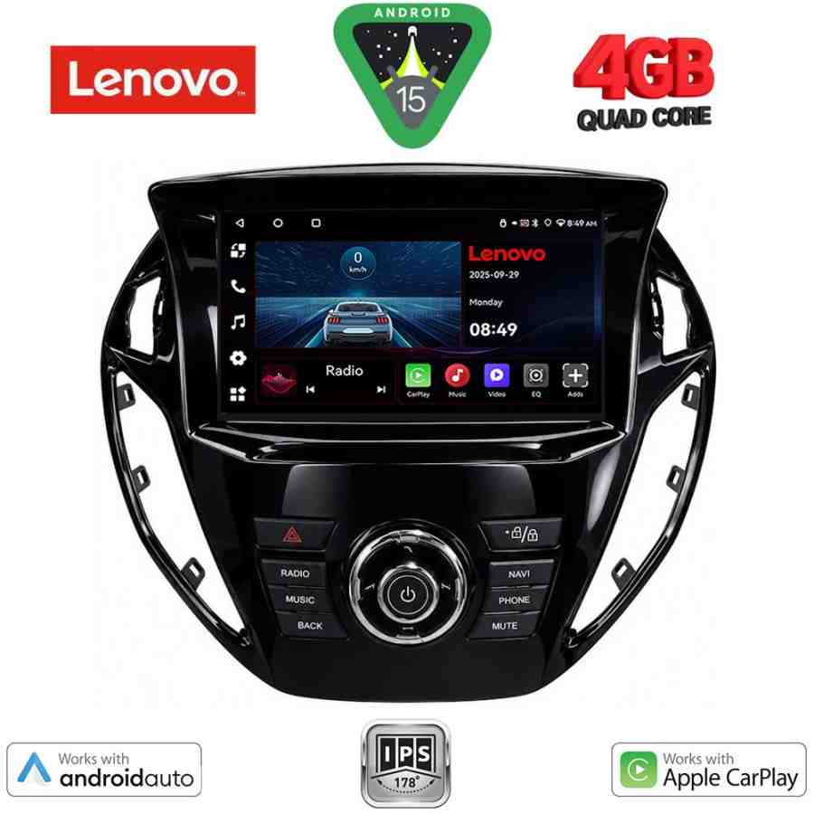 LENOVO LVE 8150_CPAA  (9inc) MULTIMEDIA TABLET for FORD B-MAX mod. 2012-2017