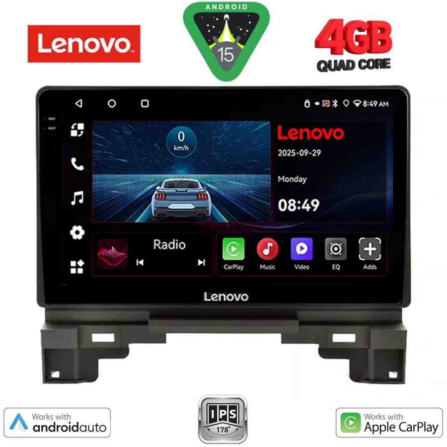 LENOVO LVE 8202B_CPAA (10inc) MULTIMEDIA TABLET for HONDA HRV mod. 202B1-202B6