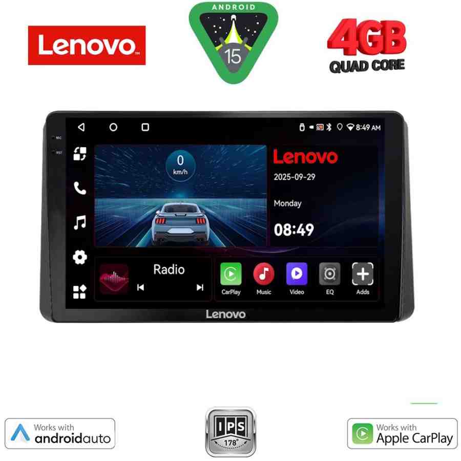 LENOVO LVE 8209_CPAA (10inc) MULTIMEDIA TABLET for HONDA WR-V mod. 2022+