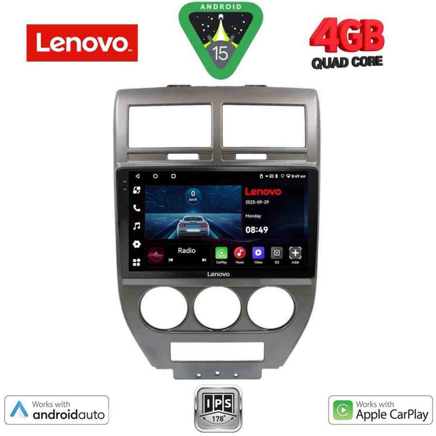 LENOVO LVE 8276_CPAA (10inc) MULTIMEDIA TABLET for JEEP COMPASS - PATRIOT mod. 2007-2016