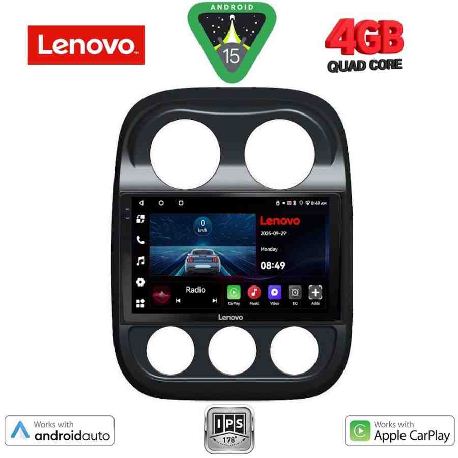 LENOVO LVE 8277_CPAA (10inc) MULTIMEDIA TABLET for JEEP COMPASS – PATRIOT mod. 2007-2016