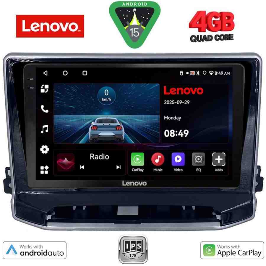 LENOVO LVE 8279_CPAA (10inc) MULTIMEDIA TABLET for JEEP COMPASS mod. 2022-2026