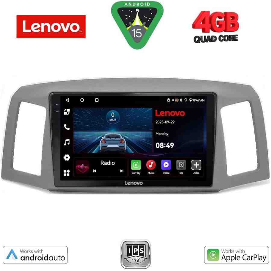 LENOVO LVE 8281_CPAA (10inc) MULTIMEDIA TABLET for JEEP GRAND CHEROKEE mod. 2005-2007