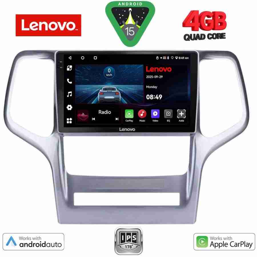 LENOVO LVE 8282_CPAA (9inc) MULTIMEDIA TABLET for JEEP GRAND CHEROKEE mod. 2011-2014