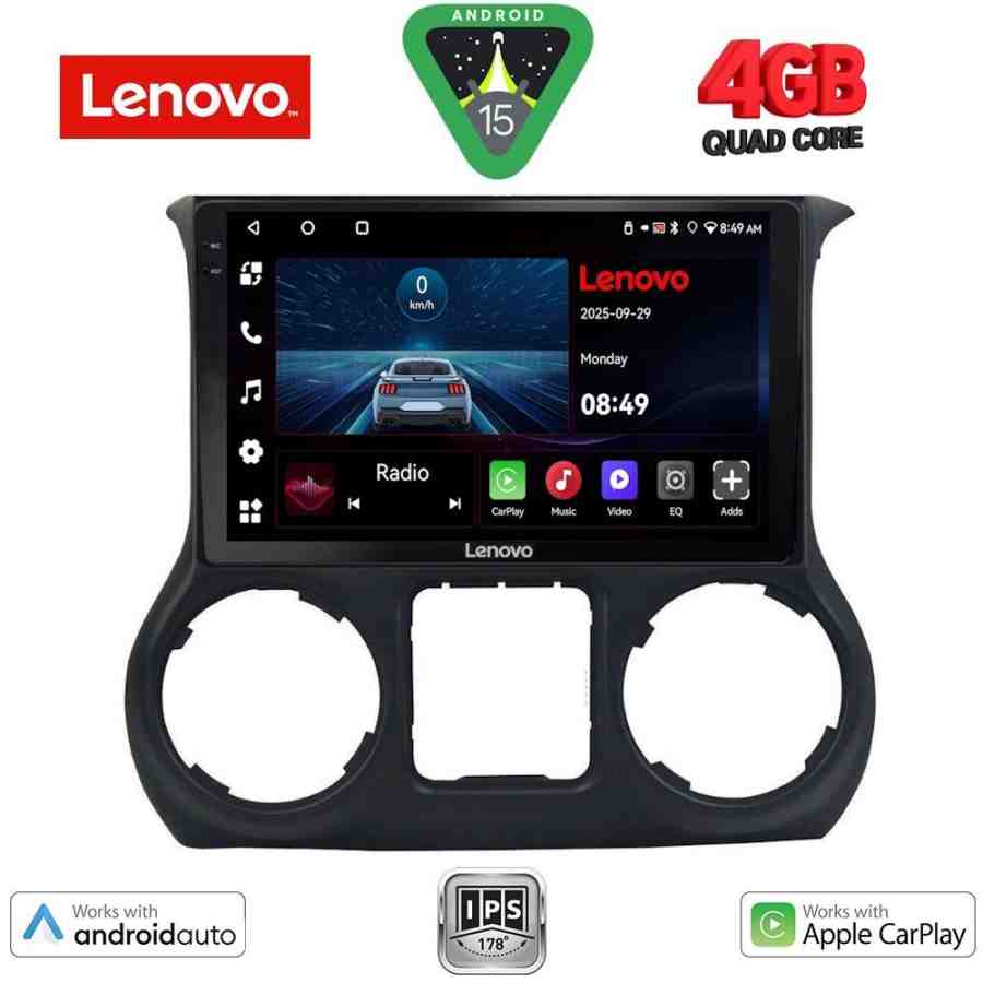 LENOVO LVE 8295_CPAA (10inc) MULTIMEDIA TABLET for JEEP WRANGLER  mod. 2011-2014