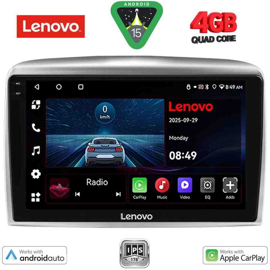 LENOVO LVE 8333_CPAA (9inc) MULTIMEDIA TABLET for LANCIA YPSILON mod. 2006-2011