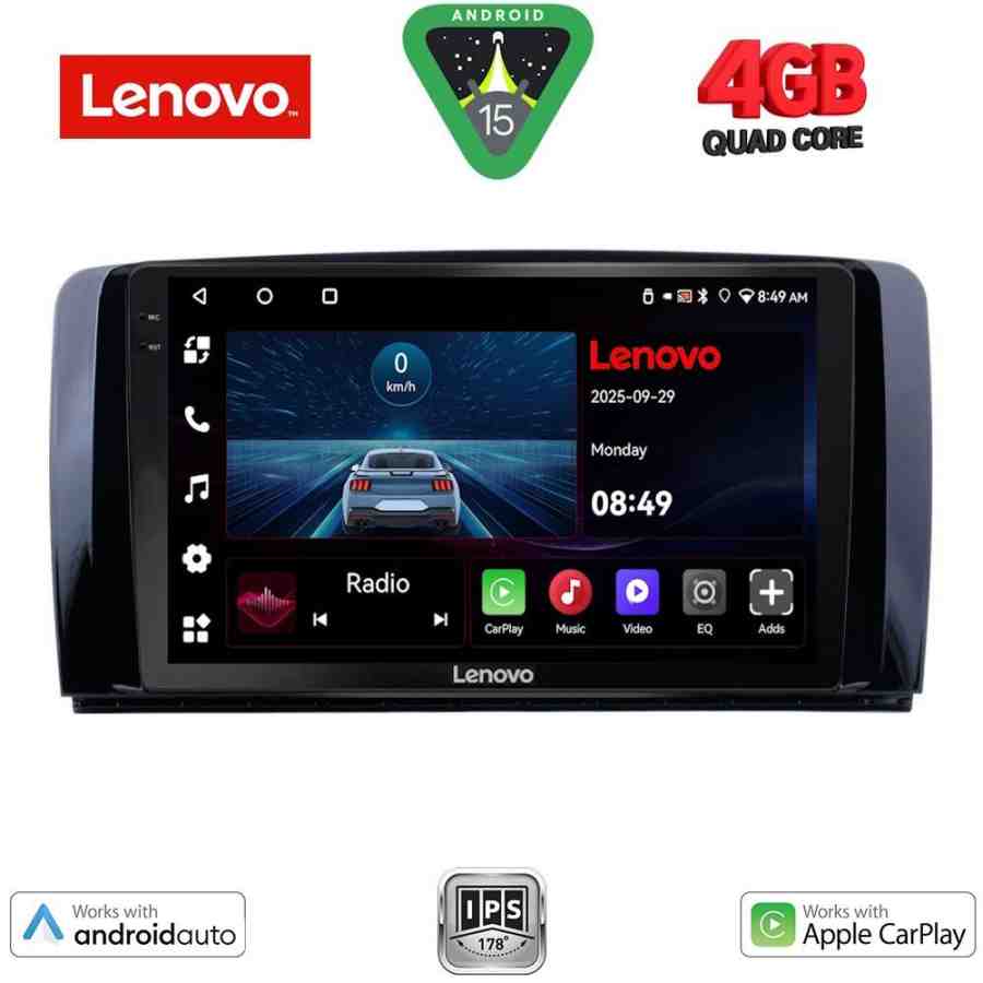 LENOVO LVE 8422_CPAA (9inc) MULTIMEDIA TABLET for MERCEDES R (W251) mod. 2006-2015