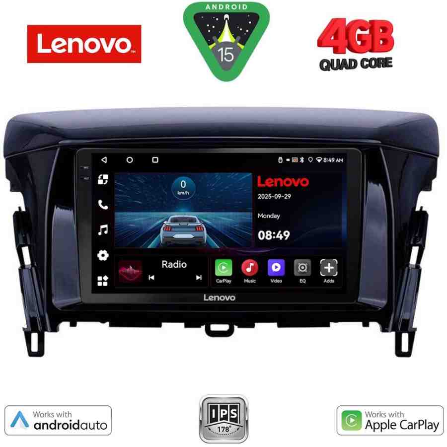 LENOVO LVE 8432_CPAA (9inc) MULTIMEDIA TABLET for MITSUBISHI ECLIPSE CROSS mod. 2018-2026