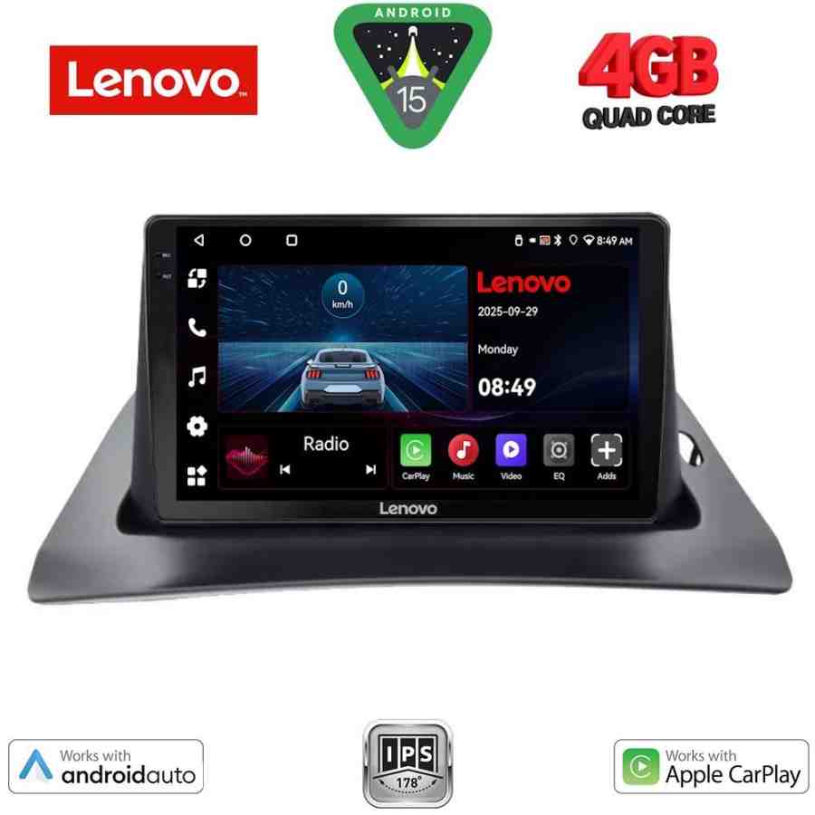 LENOVO LVE 8550_CPAA (9inc) MULTIMEDIA TABLET for RENAULT KANGOO mod. 2010-2021