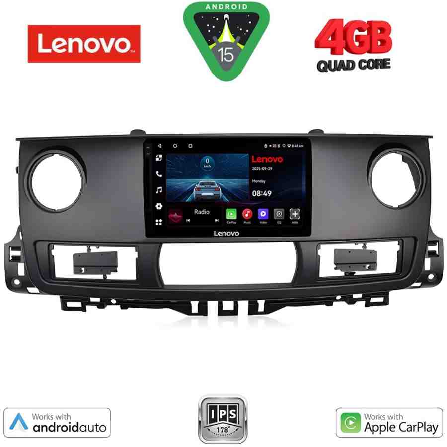 LENOVO LVE 8554_CPAA (9inc) MULTIMEDIA TABLET for RENAULT MASTER mod. 2003-2010