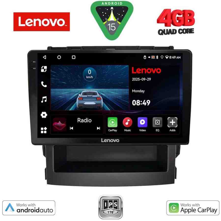 LENOVO LVE 8664_CPAA (9inc) MULTIMEDIA TABLET for SUBARU FORESTER - IMPREZA mod. 2019-2025