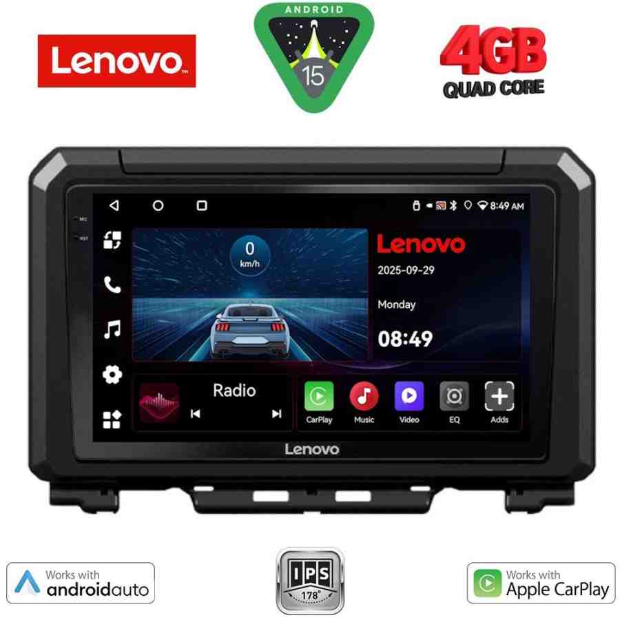 LENOVO LVE 8679_CPAA (9inc) MULTIMEDIA TABLET for SUZUKI JIMNY mod. 2017-2026