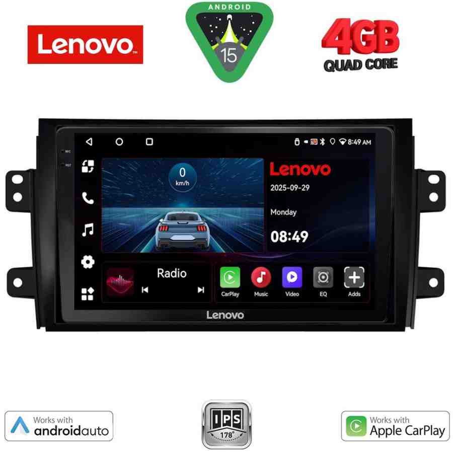LENOVO LVE 8688_CPAA (9inc) MULTIMEDIA TABLET for FIAT SEDICI – SUZUKI SX4 mod. 2005-2013