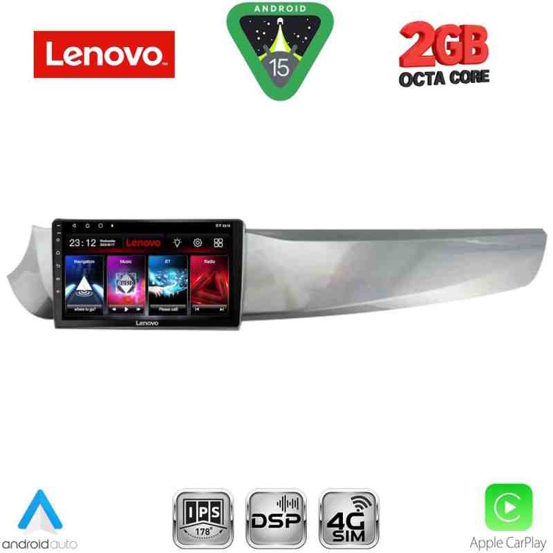 LENOVO LVF 5025_CPA (9inc) MULTIMEDIA TABLET for ALFA ROMEO GIULIETTA mod. 2010-2014