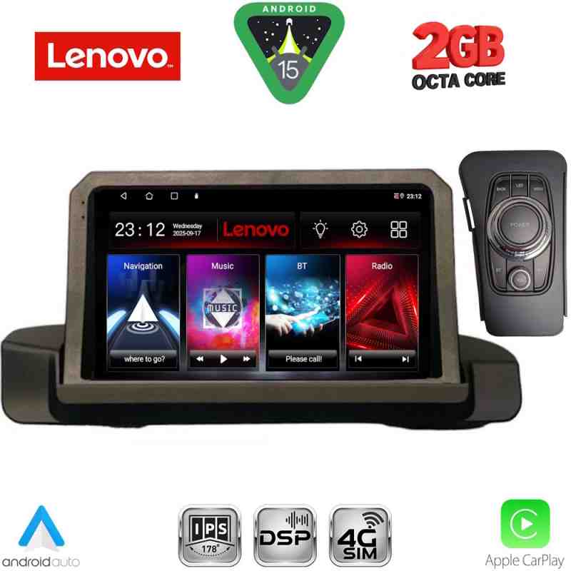 LENOVO LVF 5044_CPA (9inc) MULTIMEDIA TABLET for BMW S.3 (E90-91-92) mod. 2005-2012