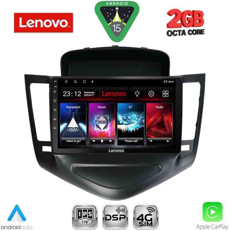 LENOVO LVF 5076_CPA (9inc) MULTIMEDIA TABLET for CHEVROLET CRUZE mod. 2008-2012