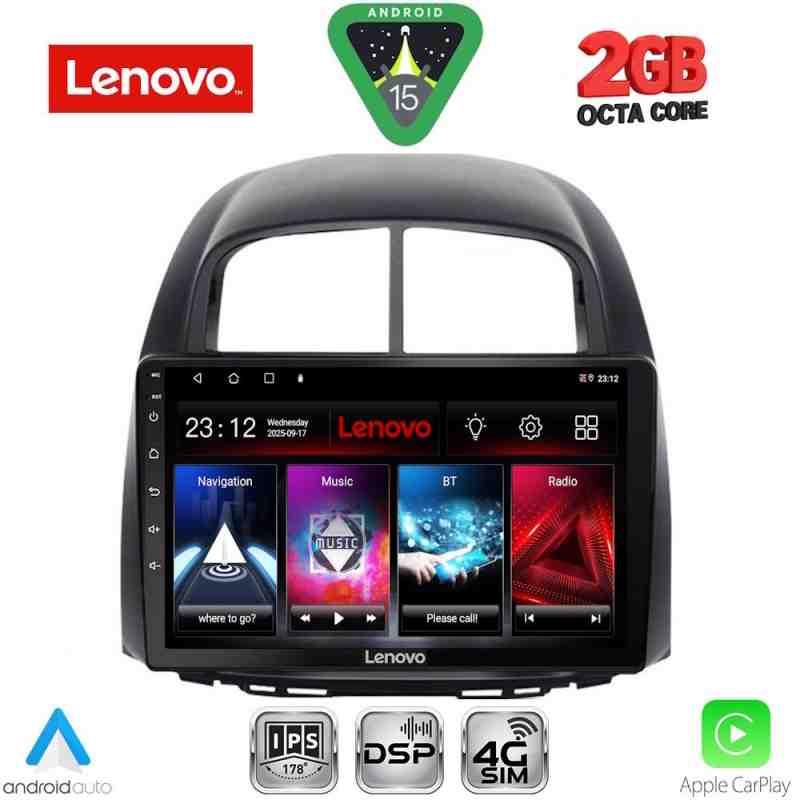 LENOVO LVF 5124_CPA (10inc) MULTIMEDIA TABLET for DAIHATSU SIRION mod. 2006-2012