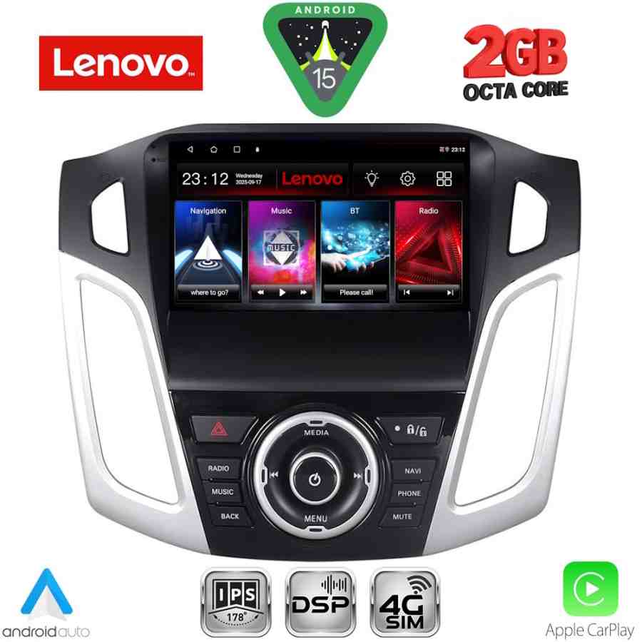 LENOVO LVF 5157_CPA (9inc) MULTIMEDIA TABLET for FORD FOCUS mod. 2011-2018