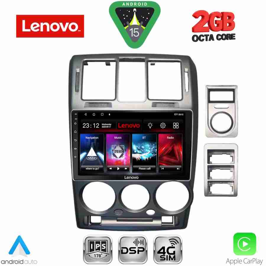 LENOVO LVF 5222BL_CPA (9inc) MULTIMEDIA TABLET for HYUNDAI GETZ mod. 2002-2011 (BLACK)