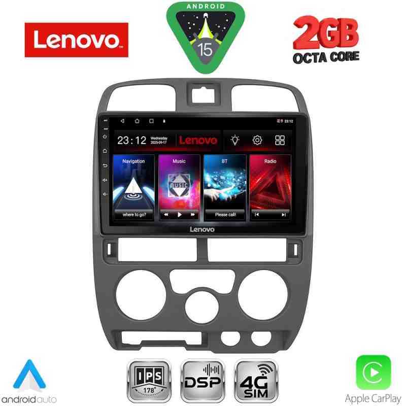 LENOVO LVF 5253GR_CPA (9inc) MULTIMEDIA TABLET for ISUZU D-MAX mod. 2002-2008 (GREY)