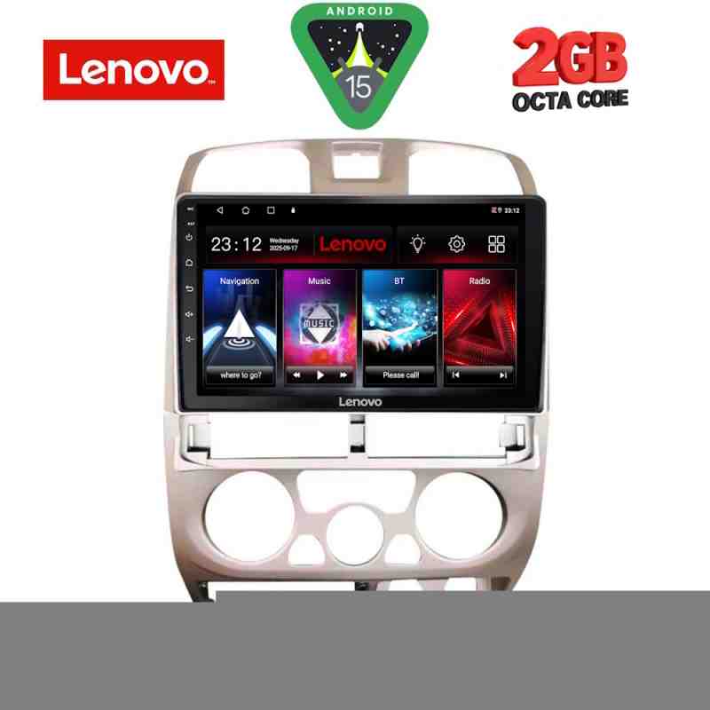 LENOVO LVF 5253SL_CPA (9inc) MULTIMEDIA TABLET for ISUZU D-MAX mod. 2002-2008 (SILVER)