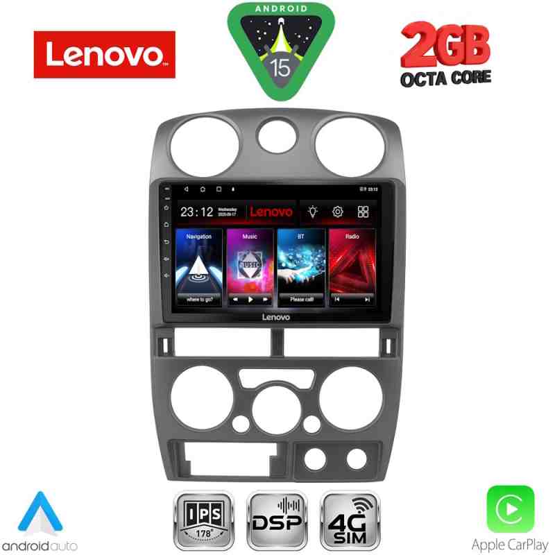 LENOVO LVF 5254GR_CPA (9inc) MULTIMEDIA TABLET for ISUZU D-MAX mod. 2008-2012 (GREY)