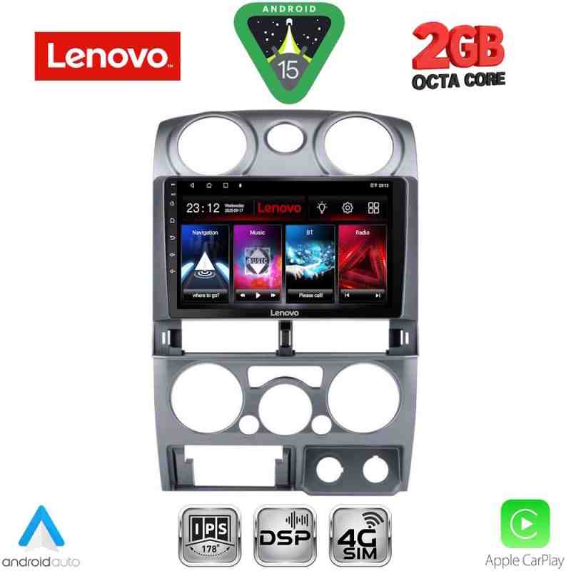 LENOVO LVF 5254SL_CPA (9inc) MULTIMEDIA TABLET for ISUZU D-MAX mod. 2008-2012 (SILVER)