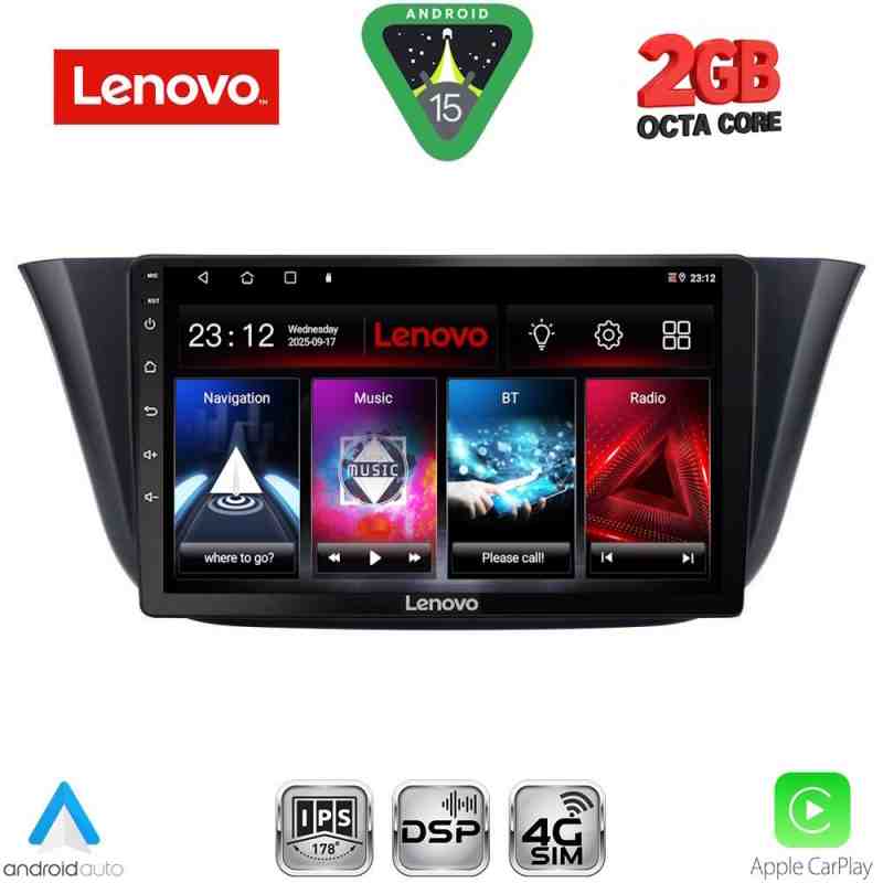 LENOVO LVF 5265_CPA (9inc) MULTIMEDIA TABLET for IVECO DAILY mod. 2014-2024