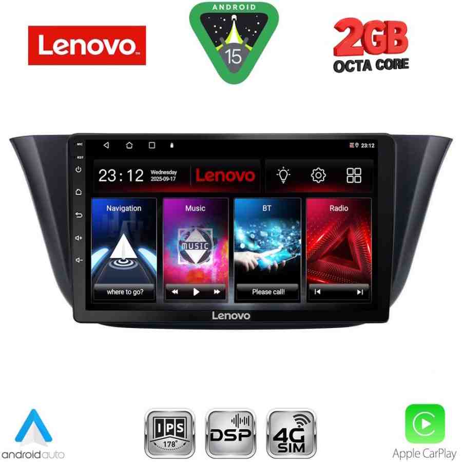 LENOVO LVF 5265_CPA (9inc) MULTIMEDIA TABLET for IVECO DAILY mod. 2014-2024