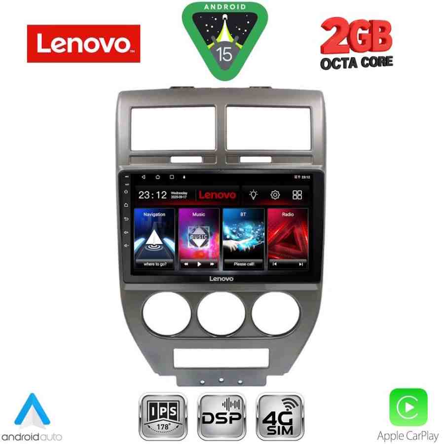 LENOVO LVF 5276_CPA (10inc) MULTIMEDIA TABLET for JEEP COMPASS - PATRIOT mod. 2007-2016