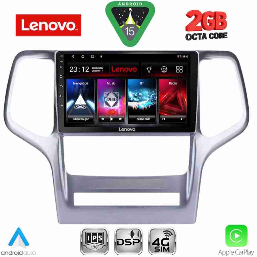 LENOVO LVF 5282_CPA (9inc) MULTIMEDIA TABLET for JEEP GRAND CHEROKEE mod. 2011-2014