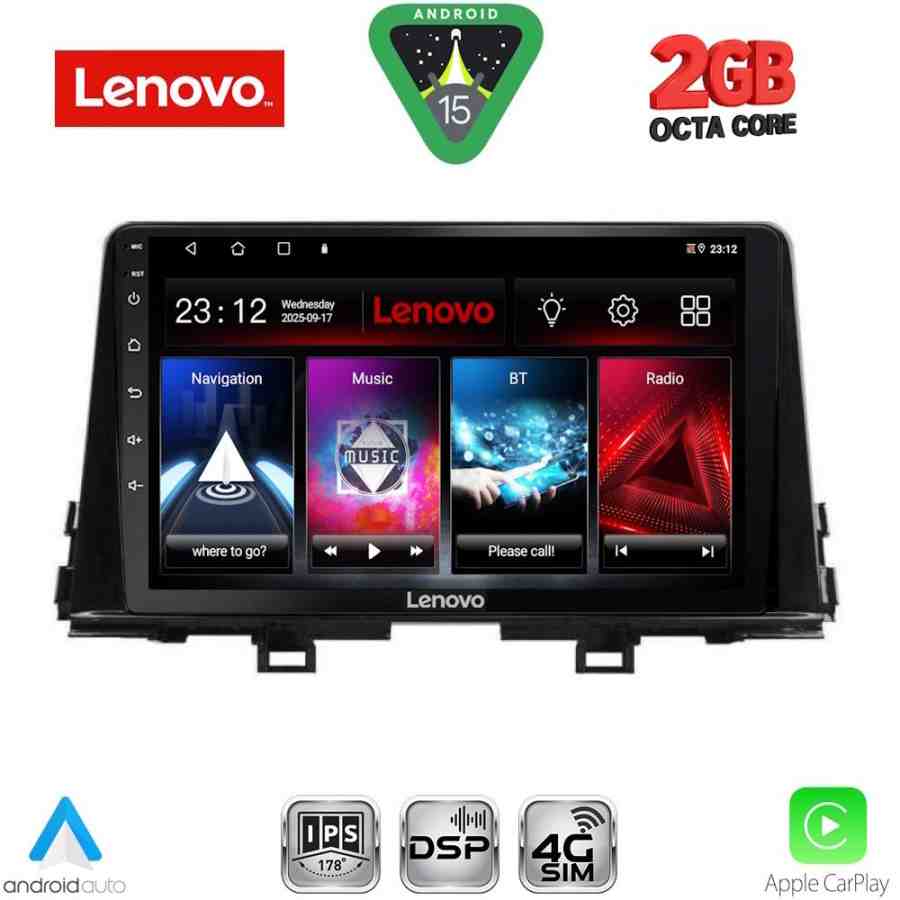 LENOVO LVF 5309_CPA (9inc) MULTIMEDIA TABLET for KIA PICANTO mod. 2017-2021