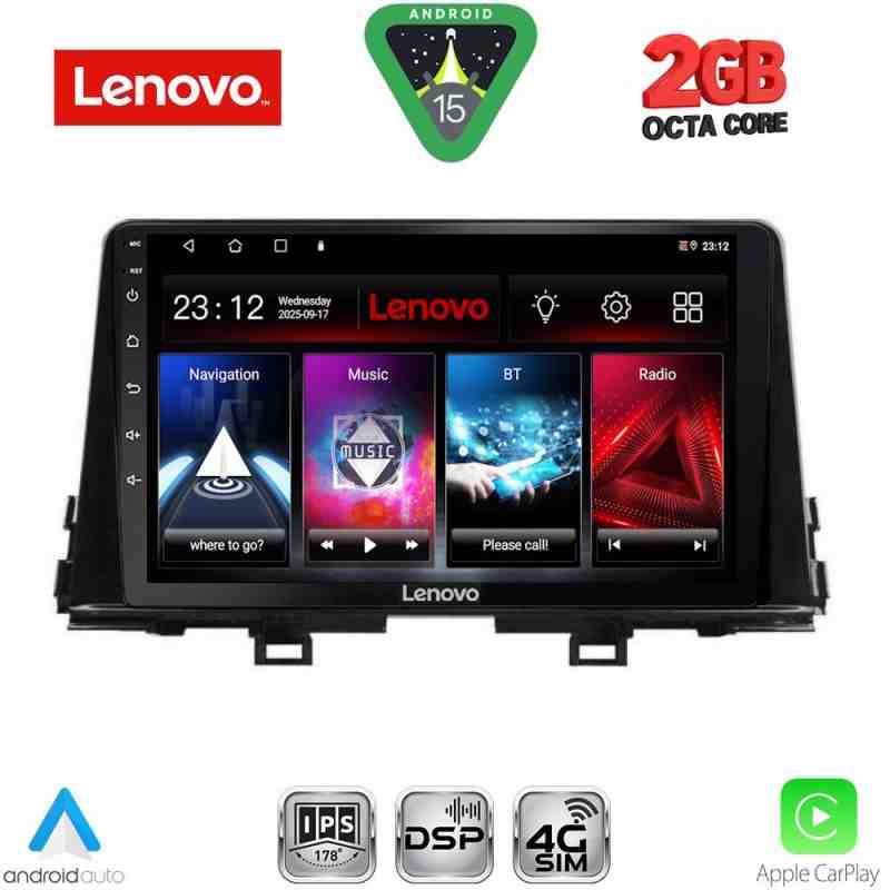 LENOVO LVF 5310_CPA (9inc) MULTIMEDIA TABLET for KIA PICANTO mod. 2021-2026
