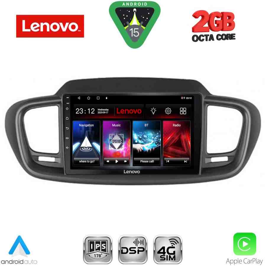 LENOVO LVF 5319_CPA (10inc) MULTIMEDIA TABLET for KIA SORENTO mod. 2014-2020