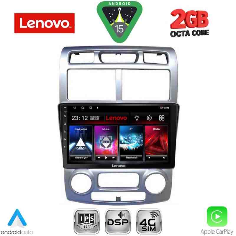 LENOVO LVF 5324SL_CPA (CLIMA) (9inc) MULTIMEDIA TABLET for KIA SPORTAGE mod. 2004-2010