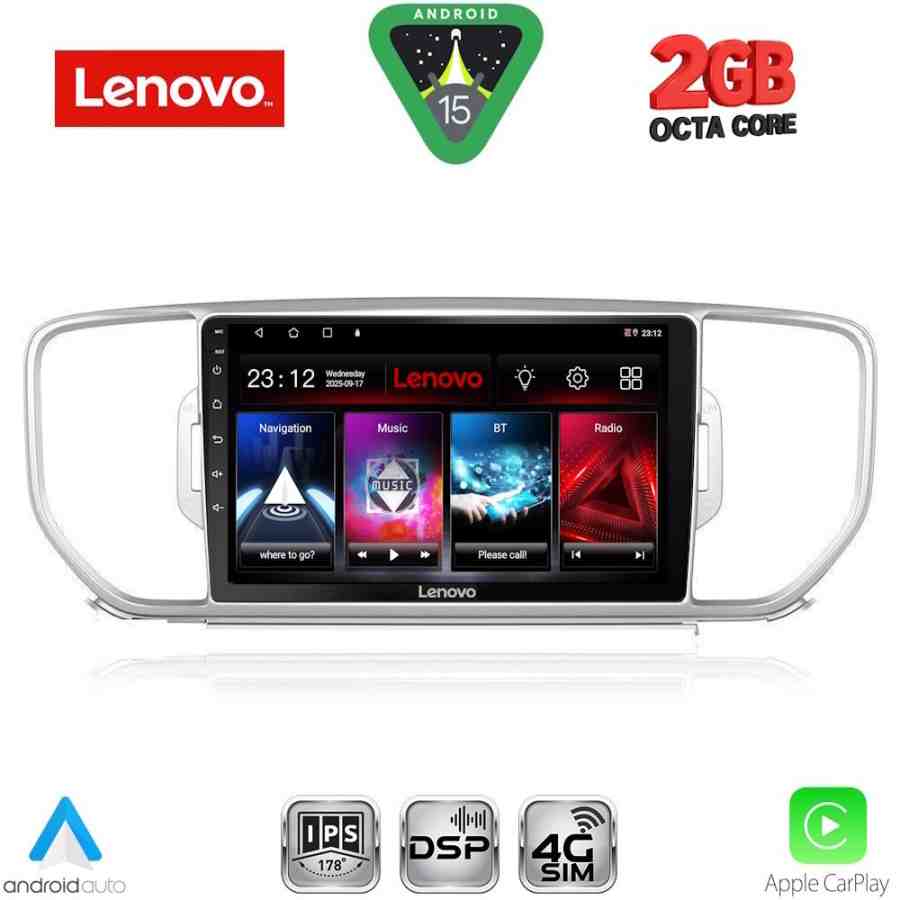 LENOVO LVF 5326_CPA (9inc) MULTIMEDIA TABLET for KIA SPORTAGE mod. 2015-2018