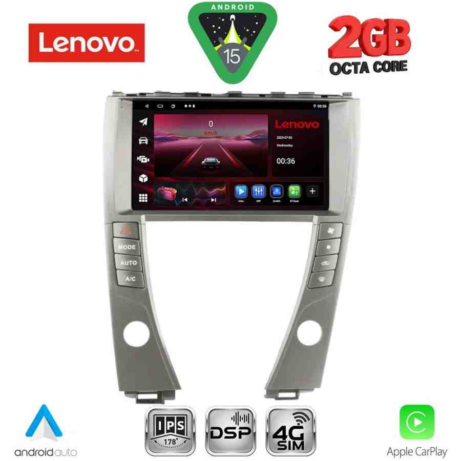 LENOVO LVF 5342B_CPA (9inc) MULTIMEDIA TABLET for LEXUS ES mod. 2006-2013