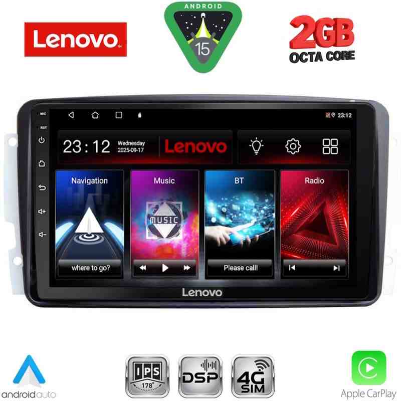 LENOVO LVF 5401_CPA (9inc) MULTIMEDIA TABLET for MERCEDES CLK (W209) mod. 2000-2004