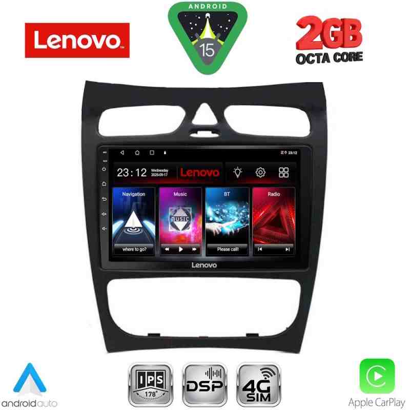 LENOVO LVF 5406_CPA (9inc) MULTIMEDIA TABLET for MERCEDES CLK (W209) mod. 2000-2004