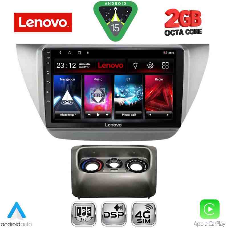 LENOVO LVF 5433_CPA (9inc) MULTIMEDIA TABLET for MITSUBISHI LANCER mod. 2000-2007