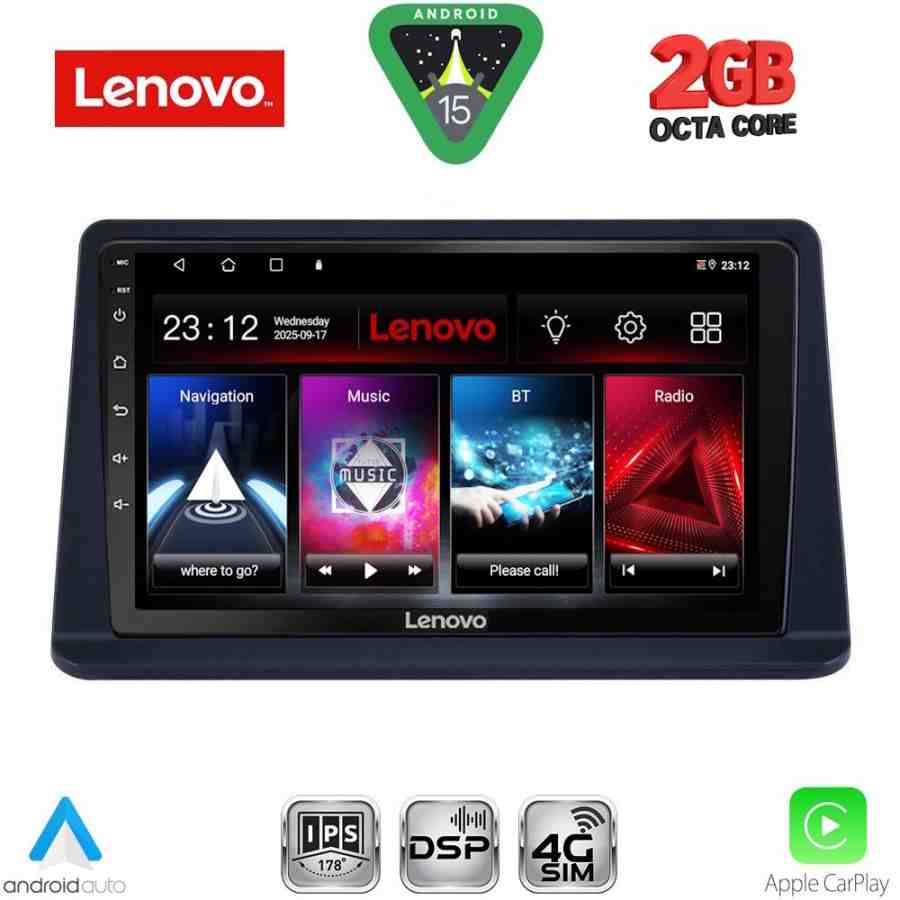 LENOVO LVF 5445_CPA (9inc) MULTIMEDIA TABLET for MITSUBISHI PAJERO mod. 1999-2006