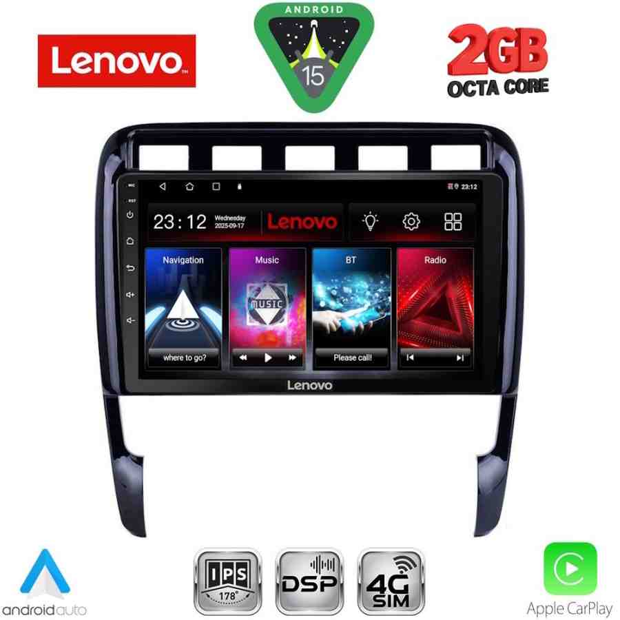 LENOVO LVF 5535_CPA (9inc) MULTIMEDIA TABLET for PORSCHE CAYENNE mod. 2002-2011