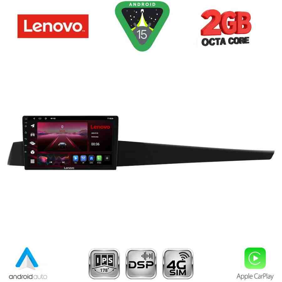 LENOVO LVF 5552_CPA (9inc) MULTIMEDIA TABLET for RENAULT LAGUNA mod. 2007-2015