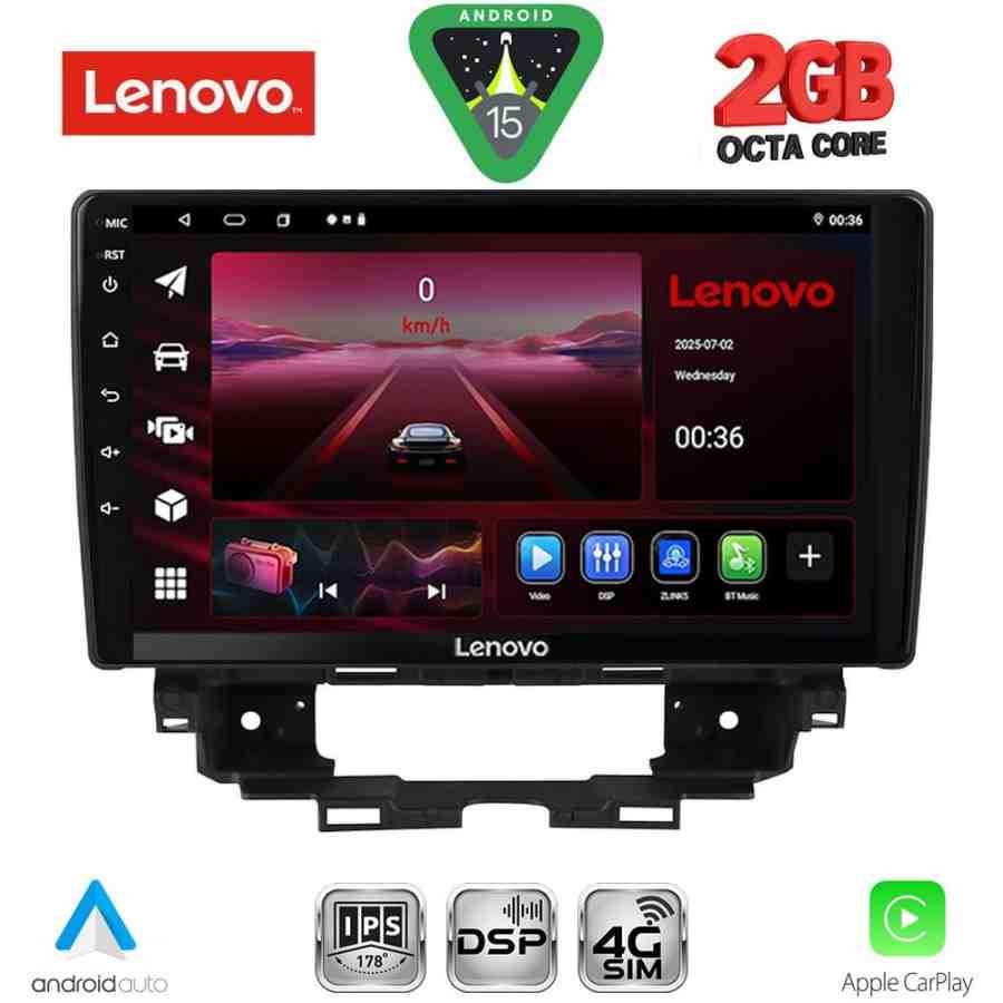 LENOVO LVF 5557_CPA (10inc) MULTIMEDIA TABLET for RENAULT KANGOO mod. 2021+
