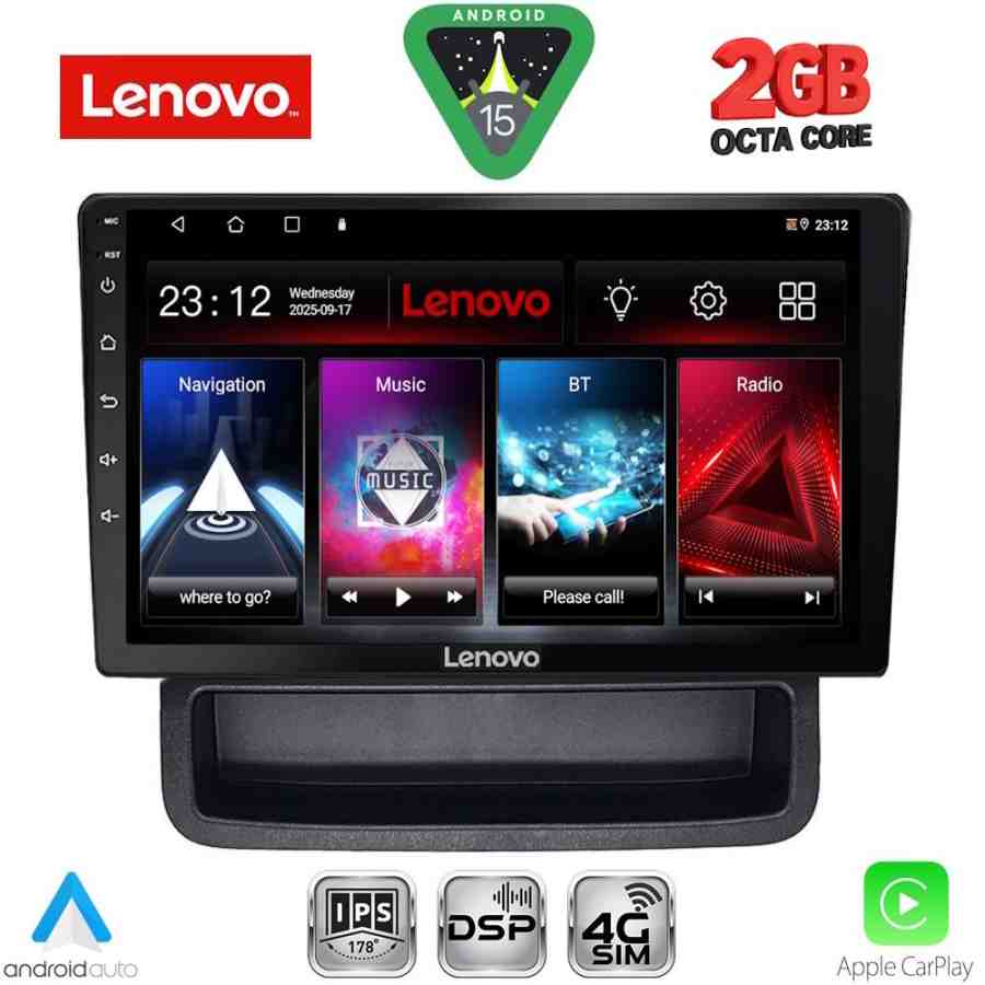 LENOVO LVF 5559_CPA (9inc) MULTIMEDIA TABLET for RENAULT TWINGO mod. 2007-2014