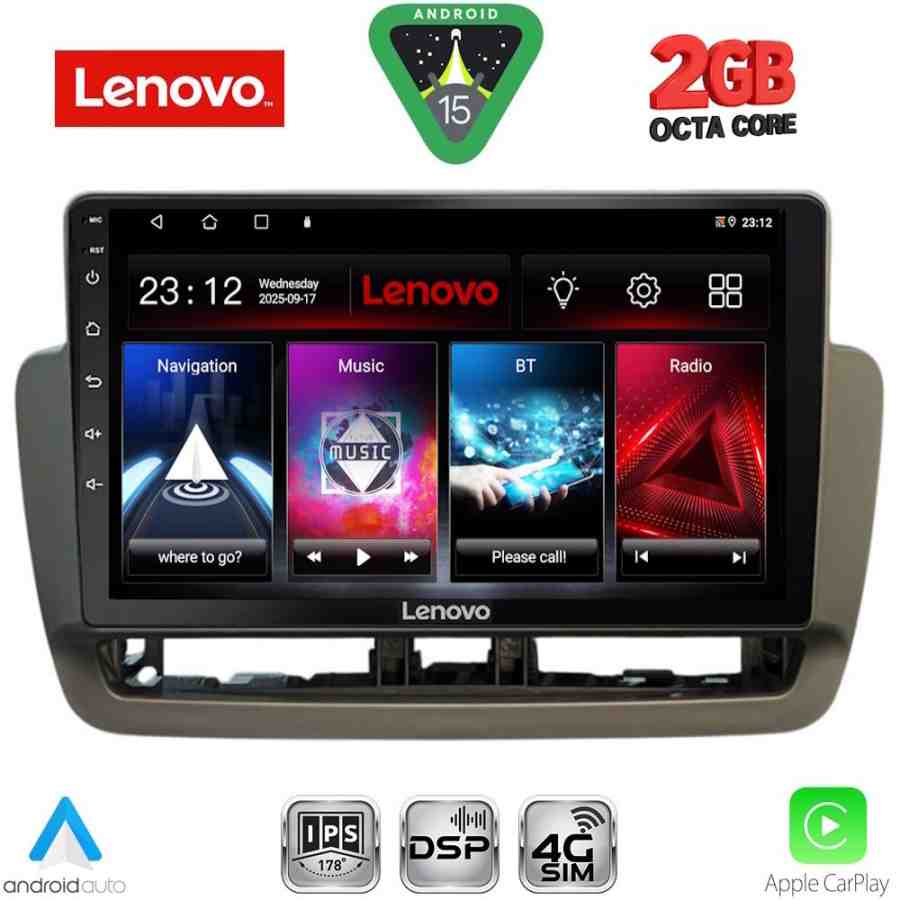 LENOVO LVF 5572_CPA (9inc) MULTIMEDIA TABLET for SEAT IBIZA mod. 2012-2015