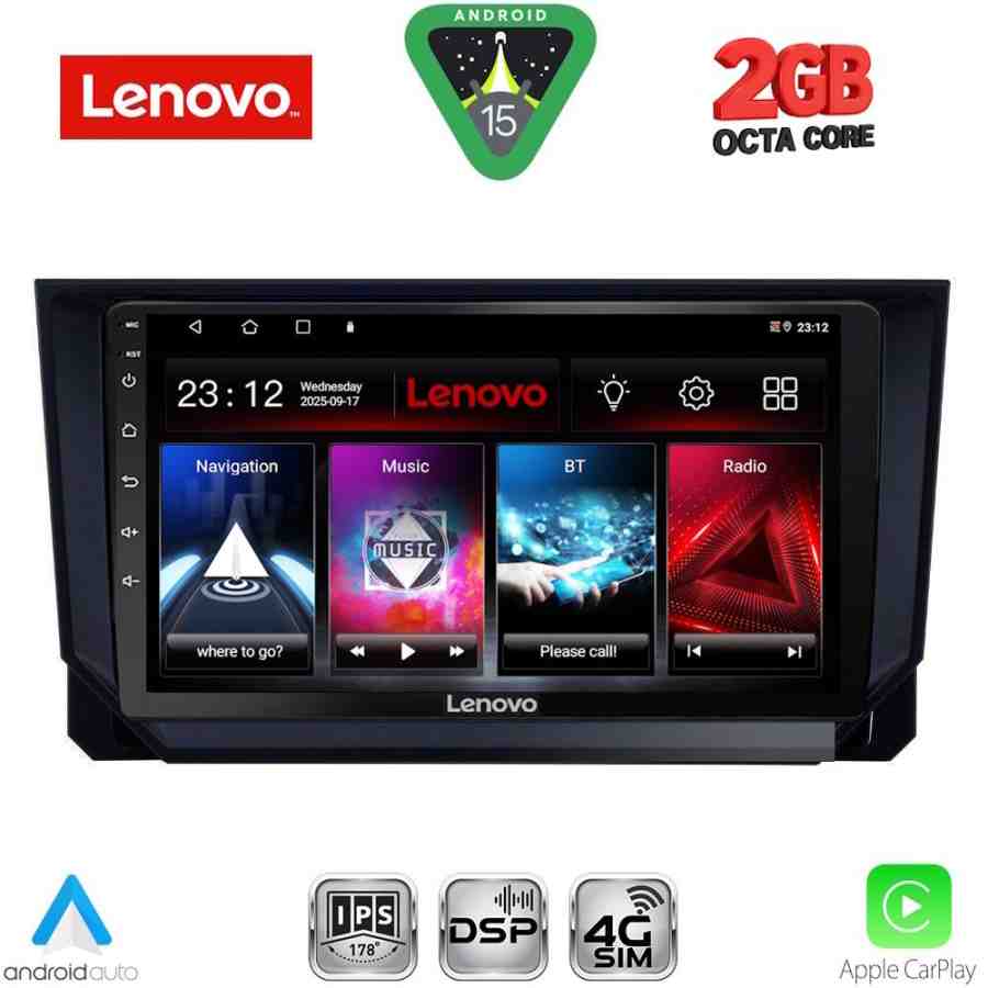 LENOVO LVF 5573_CPA (9inc) MULTIMEDIA TABLET for SEAT ARONA - IBIZA mod. 2018-2026